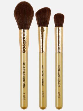 Gold Goddess Makeup Brush Set Brand New in Pkg